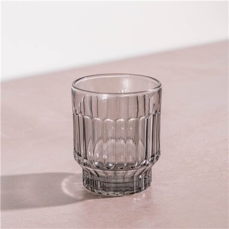 Sklenička v šedém tónu 300ml