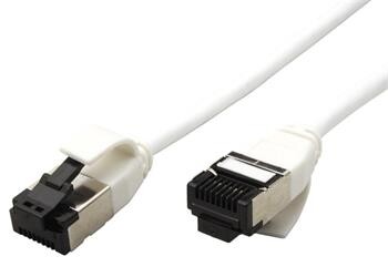Roline U/FTP patchkabel kat. 8, tenký, LSOH, 0,15m, bílý
