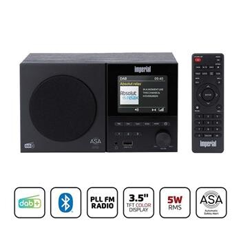 Imperial Dabman 120BK, DAB+/FM, Bluetooth rádio, černé