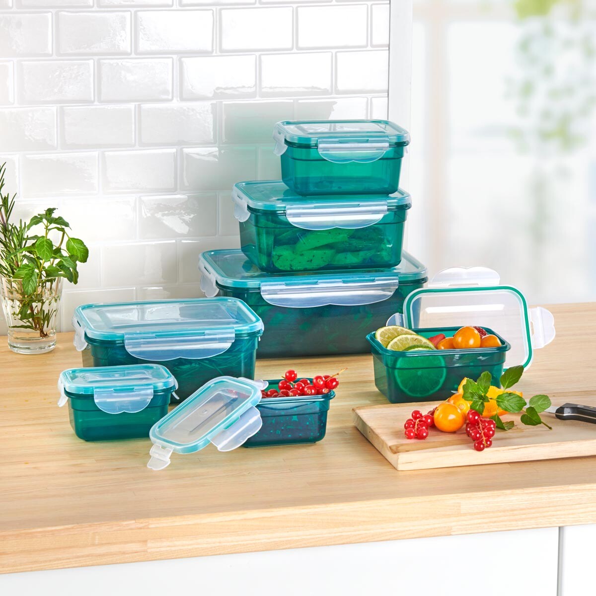 Dózy na potraviny, 7 ks