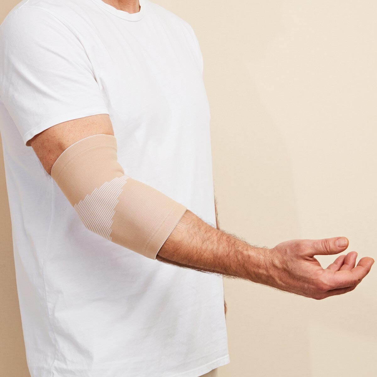 Bandáž na loket, béžová VIVADIA vel. S