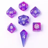 HYMGHO Mini Polymer RPG Dice Set Fairy Farts (7)