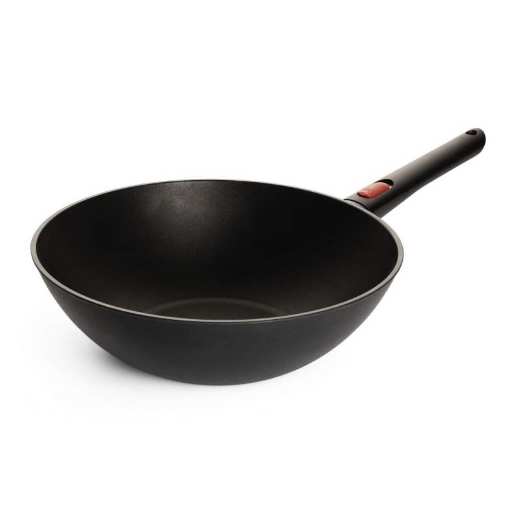 Wok ECO LITE IND QXR 30 cm, s odnímatelnou rukojetí, hliník, WOLL