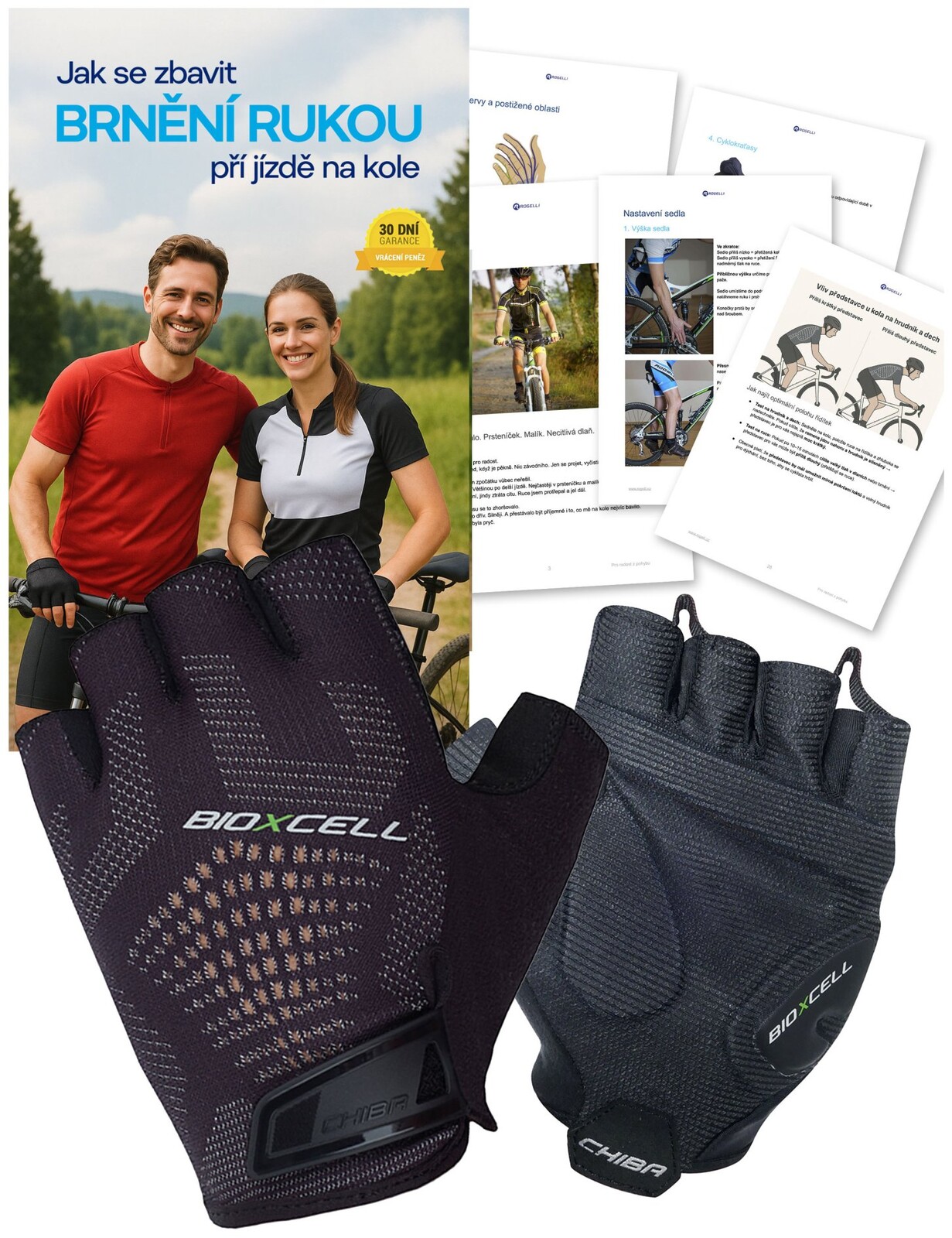 Sada proti brnění bukou - PDF kniha 71 stran + Bioxcell Super Fly 3D, černé