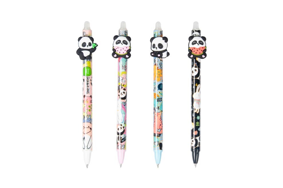 MFP 6001423 Kuličkové pero gumovací Panda, 0,5, modré