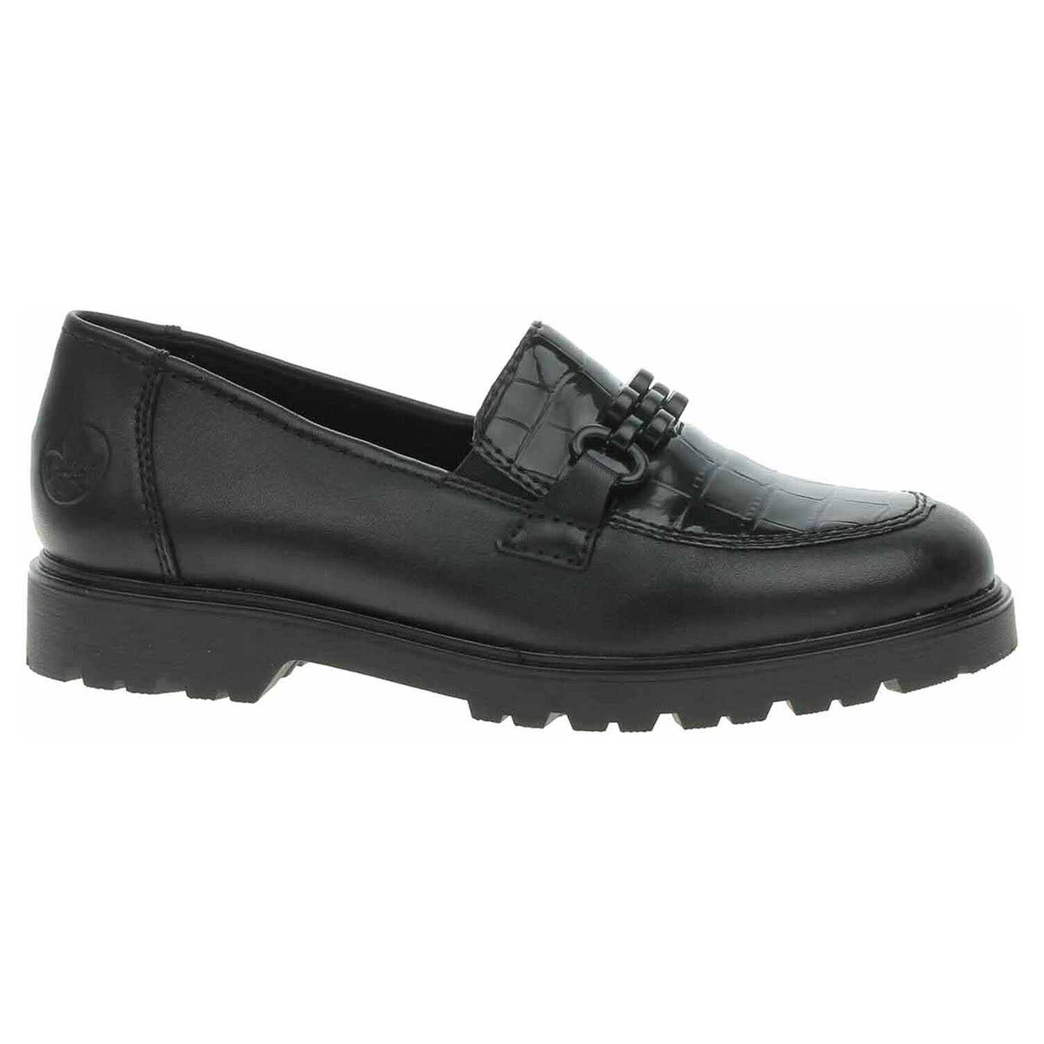 Ecco Dámské mokasiny Rieker 45561-01 schwarz 23001171