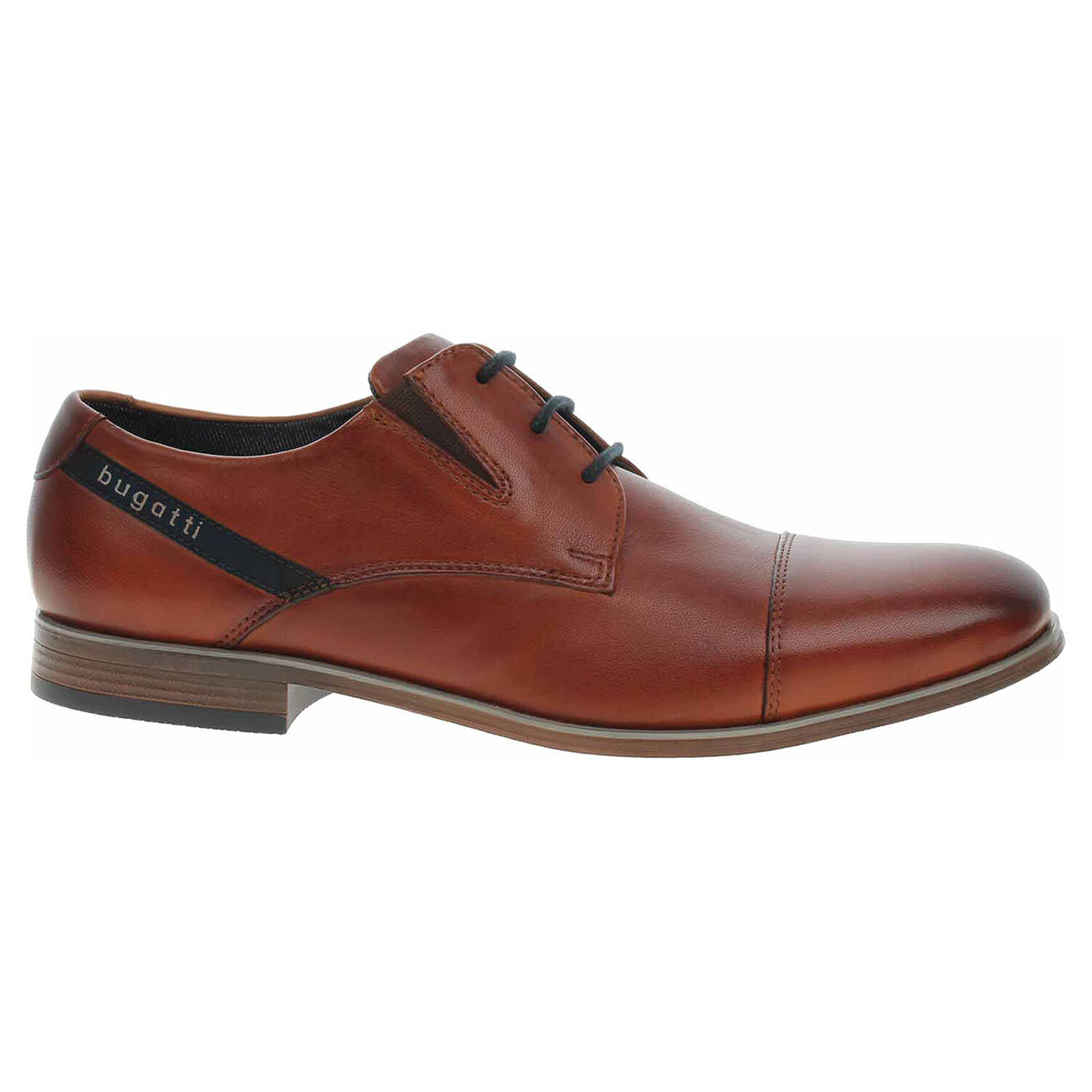 Ecco Polobotky Bugatti pánské společenské 313-A3S08-3000 cognac 24100184