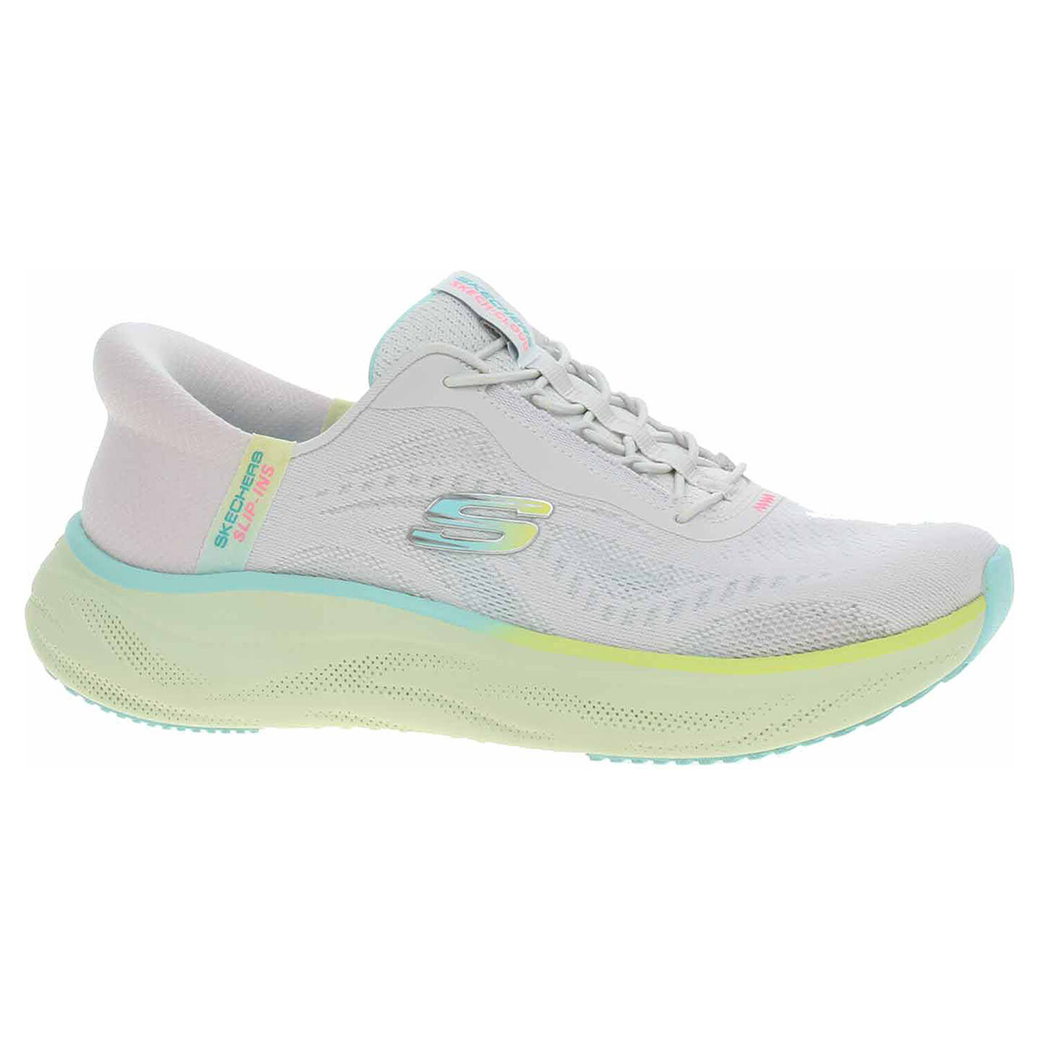 Ecco Skechers Slip-ins: Skech Cloud - Perfectly Plush light grey-multi 23900272