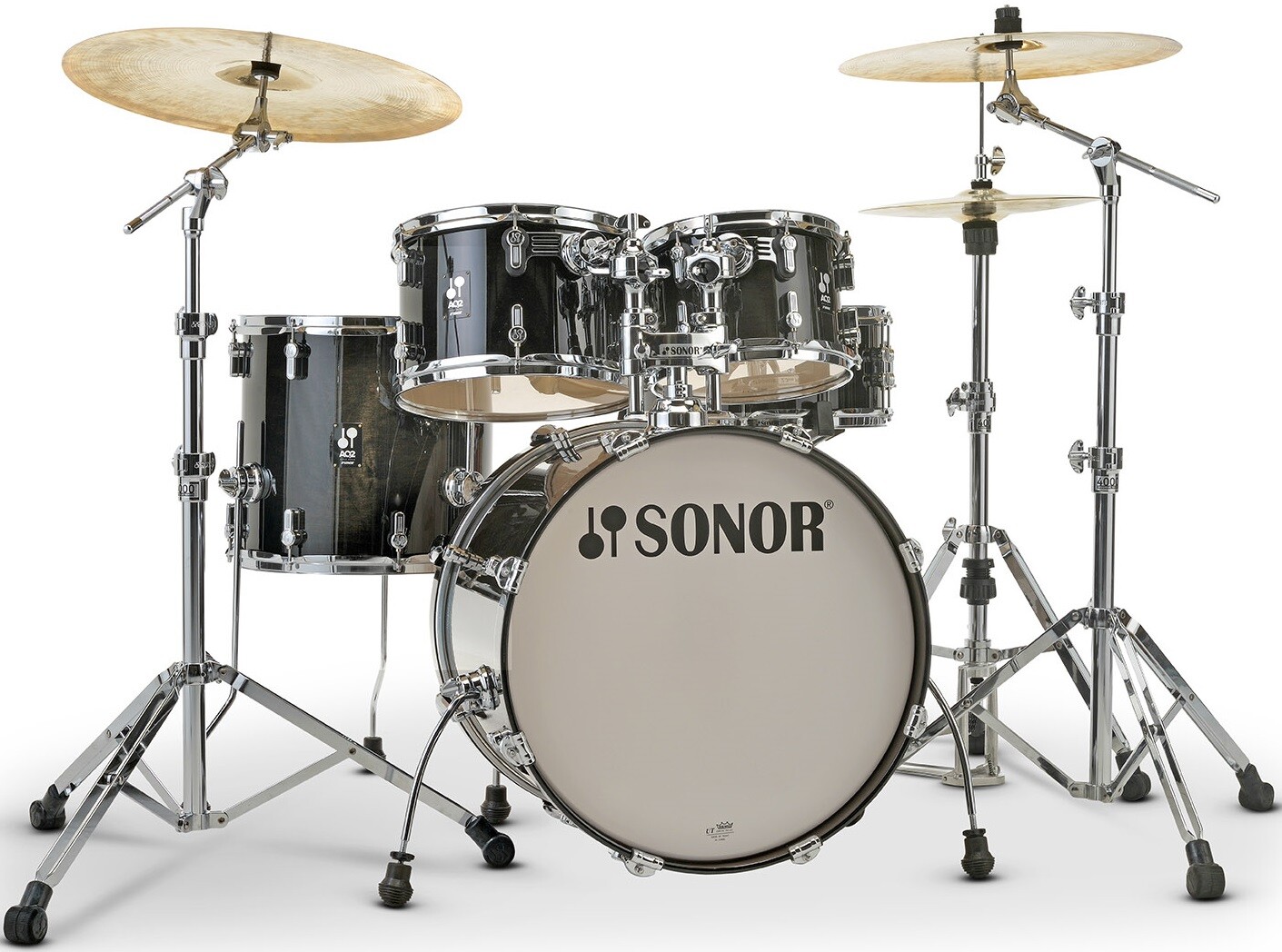 Sonor AQ 2 Studio Set Transparent Black