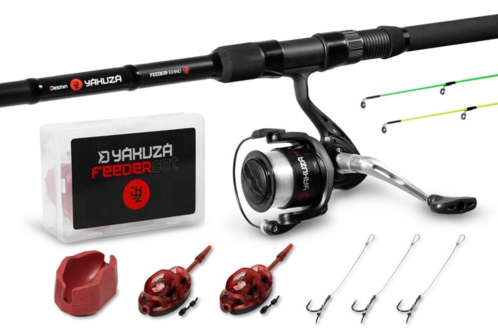 Delphin Feederový set Yakuza 300 3m 100g 3díl