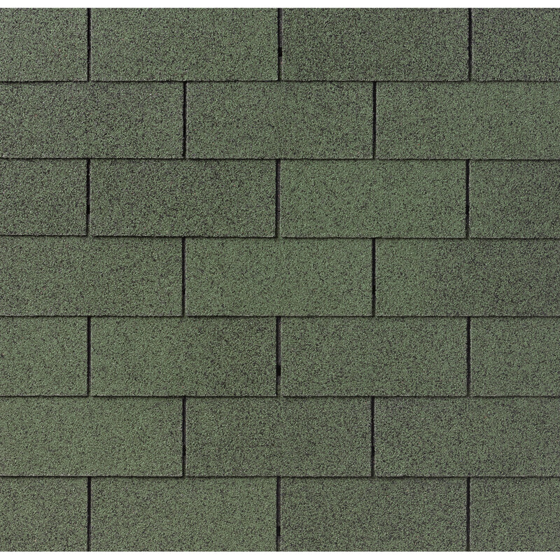 Šindel asfaltový IKO 2.0 Superglass 03 Amazon Green 2,0 m2