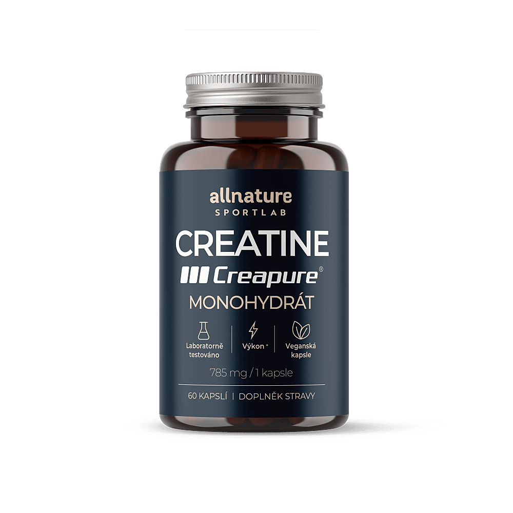 ALLNATURE Sportlab creatine creapure monohydrát 60 kapslí