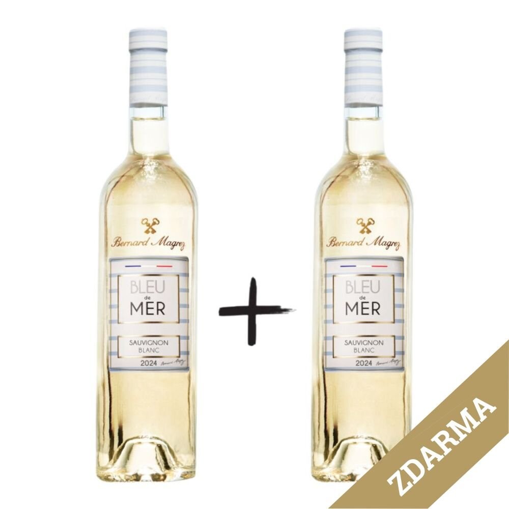 1+1 Bernard Magrez Bleu de Mer Blanc 0,75l 12%