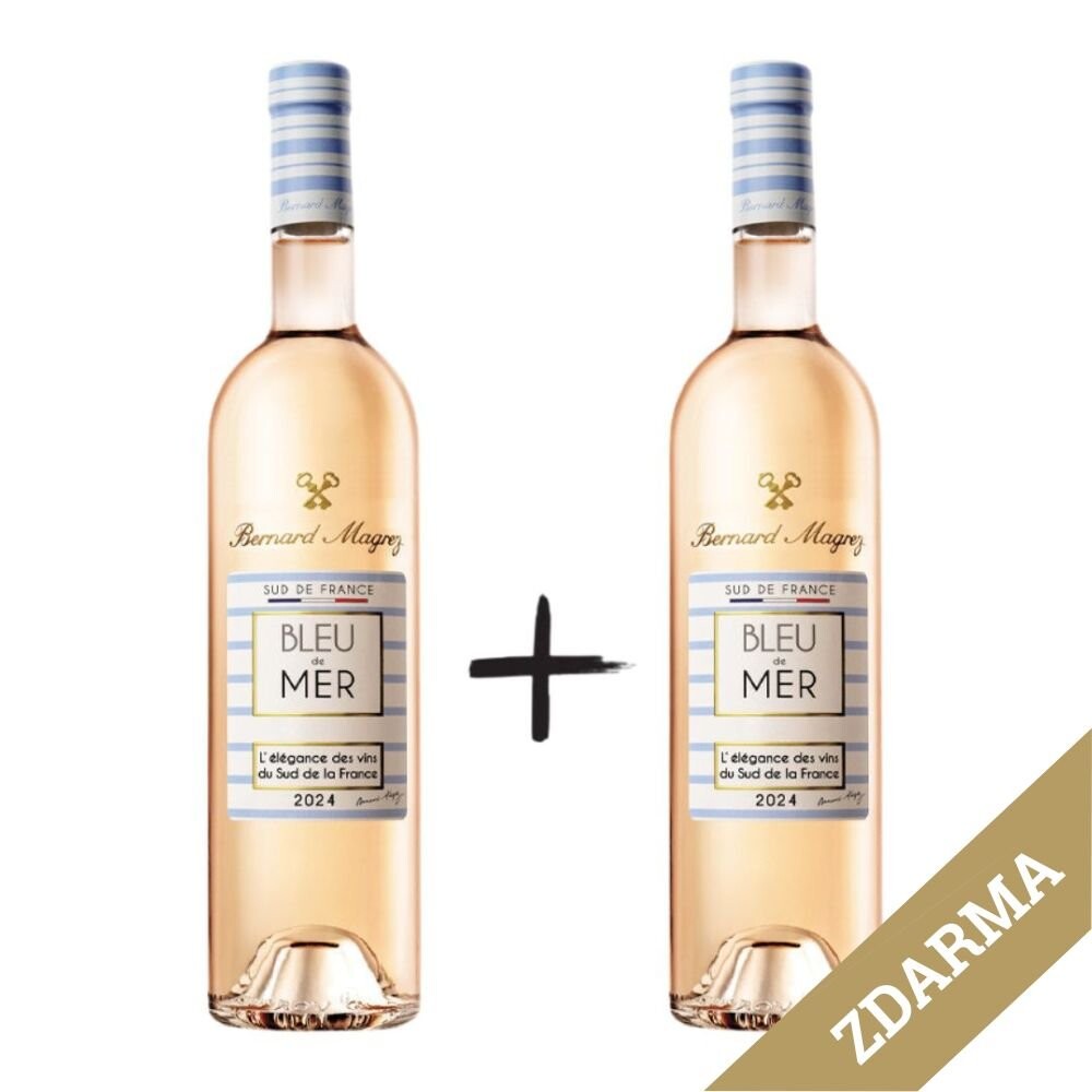 1+1 Bernard Magrez Bleu de Mer Rosé 0,75l 12,5%