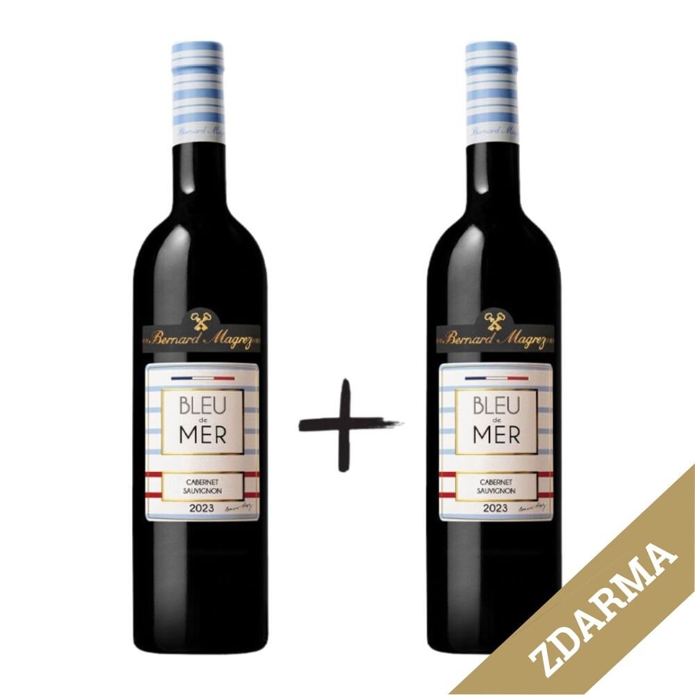 1+1 Bernard Magrez Bleu de Mer Rouge 0,75l 14%