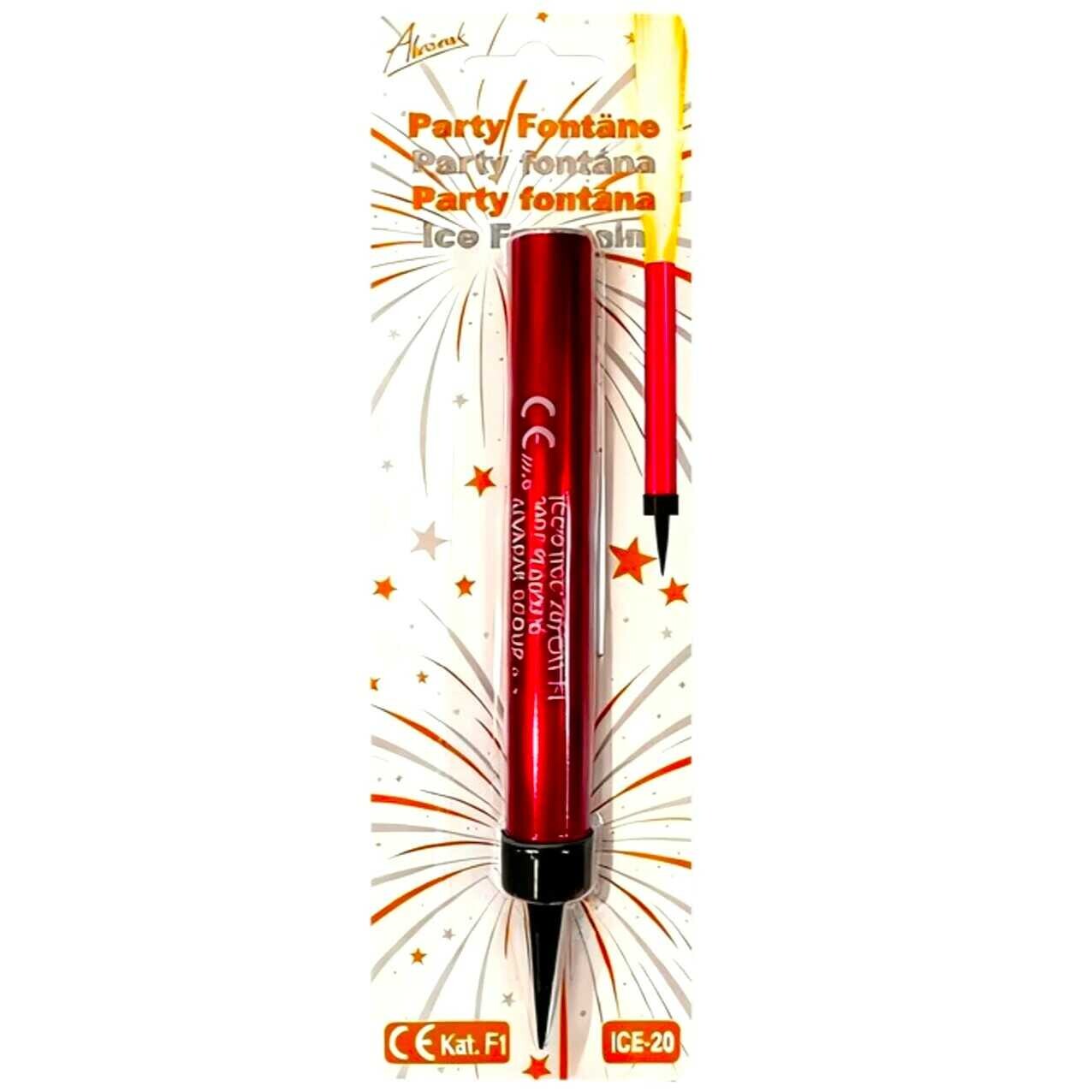 Alvarak Dortová fontána červená 1ks