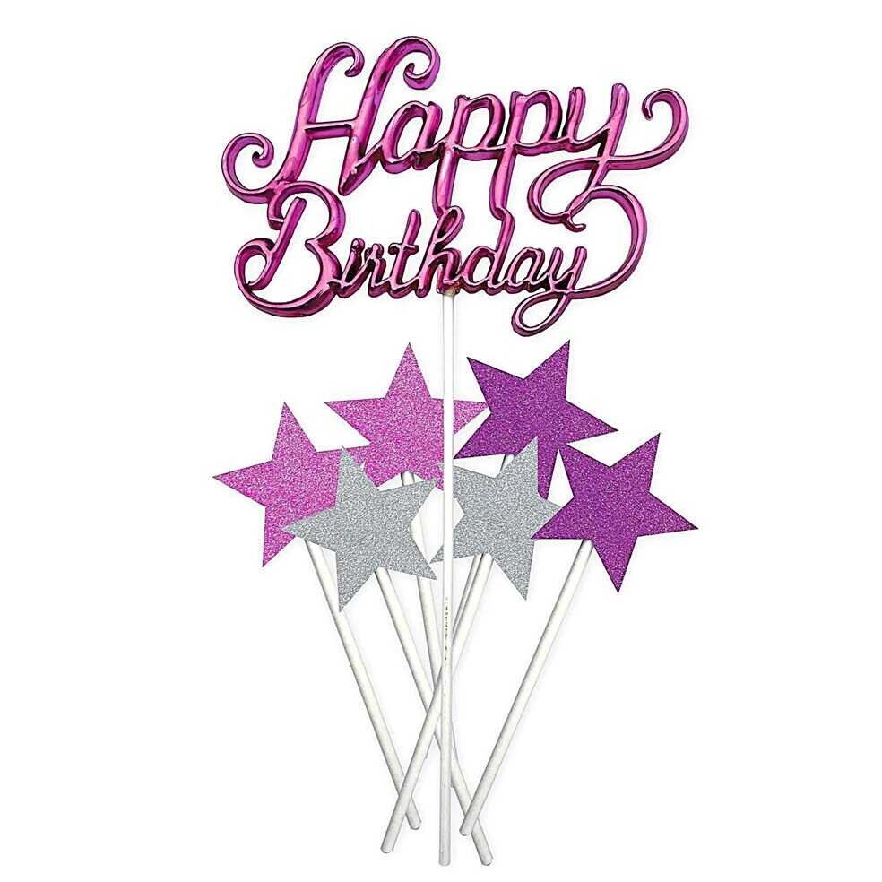 Alvarak Zápich Happy Birthday růžový