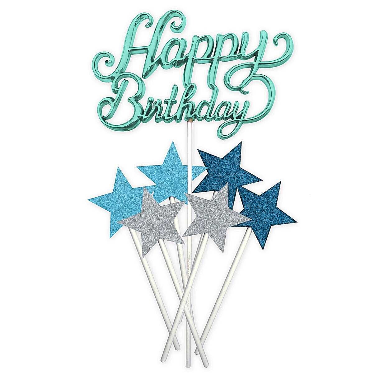 Alvarak Zápich Happy Birthday modrý