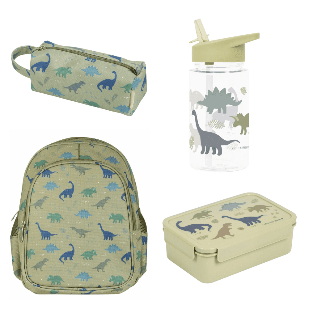 Velký balíček A Little Lovely Company - Výbava do školky - dinosauři
