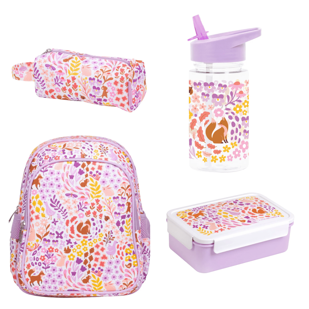 Velký balíček A Little Lovely Company - Výbava do školky - květinová zahrada