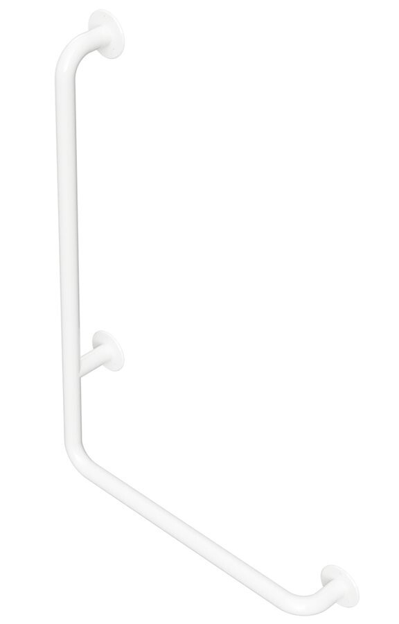 SAPHO HANDICAP nástěnné madlo LEVÉ 810x550, bílá XH522W