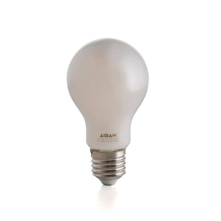 LED žárovka, E27, 9W, 3000K, stmívatelná, bílá