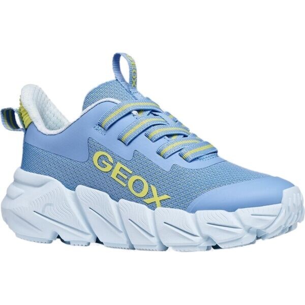 Geox J FLEXYPER FAST A Dívčí volnočasová obuv, světle modrá, velikost