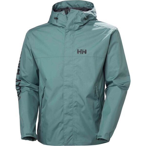 Helly Hansen ERVIC Pánská voděodolná bunda, zelená, velikost
