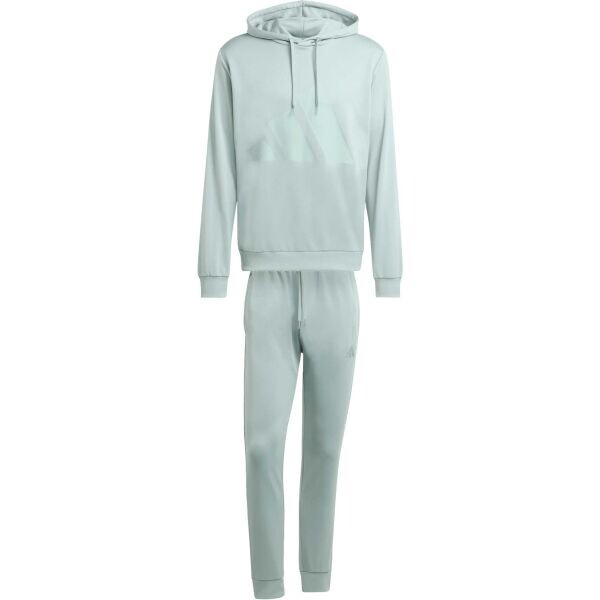 adidas M BL FT HD TS Pánská tepláková souprava, světle zelená, velikost