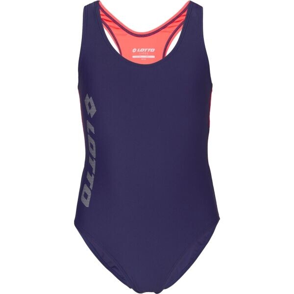 Lotto KARYNA Dívčí jednodílné plavky, tmavě modrá, velikost 152-158