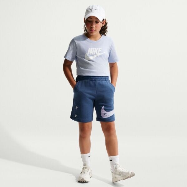 Nike SPORTSWEAR TEE FUTURA Dětské triko, světle modrá, velikost