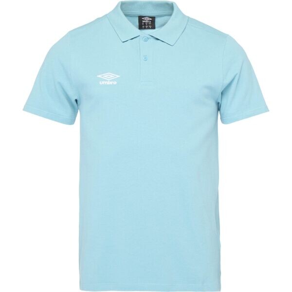 Umbro PIQUE POLO TEE Pánské polo triko, světle modrá, velikost