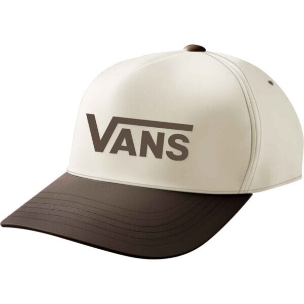 Kšiltovka Vans Drop V Logo Snapback - Béžová - Univerzální