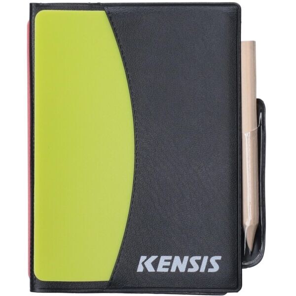 Kensis CARD SET Karty pro rozhodčí, černá, velikost