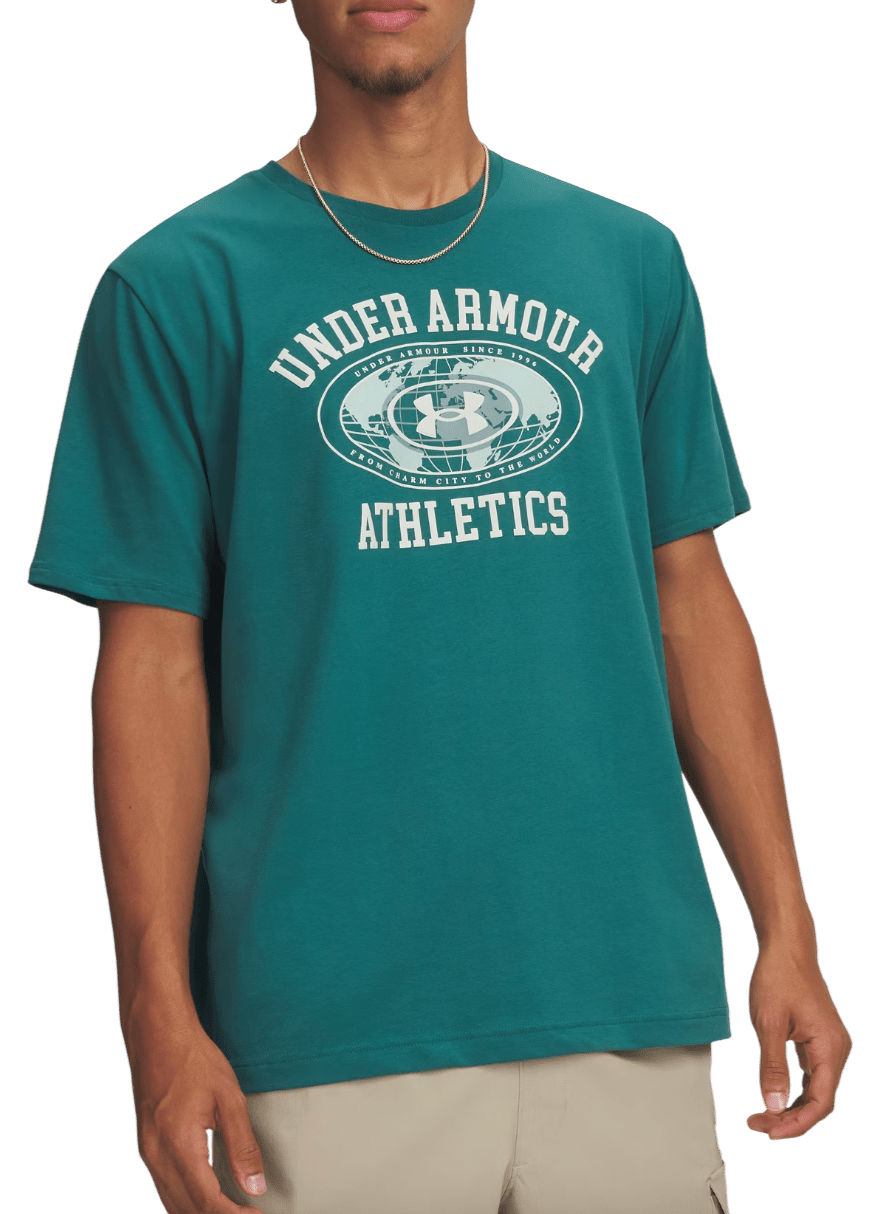 Triko Under Armour UA M 60/40S ARMOR GLOBE SS