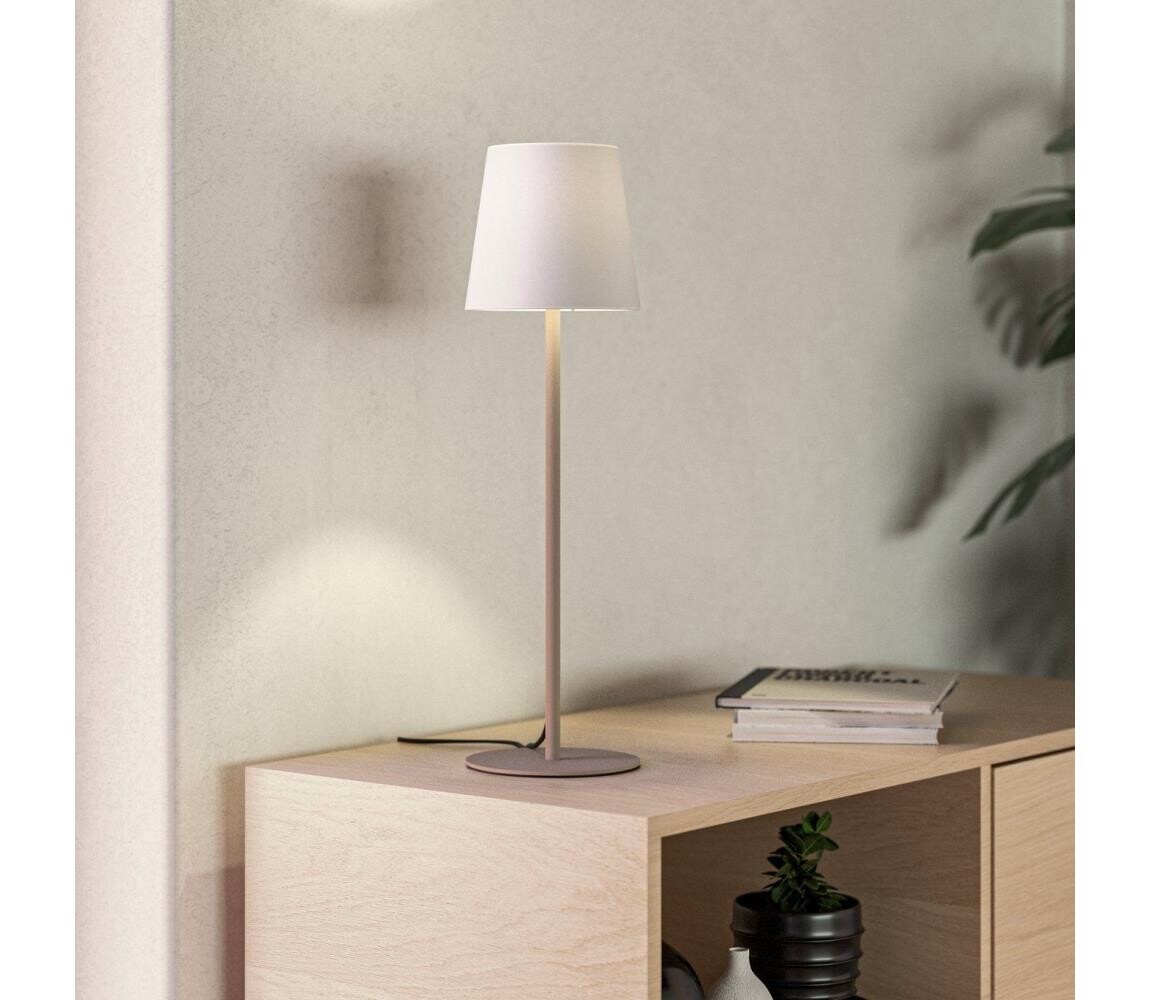 Eglo 901128 - Stolní lampa FIORANA 1xE14/40W/230V krémová/bílá 901128