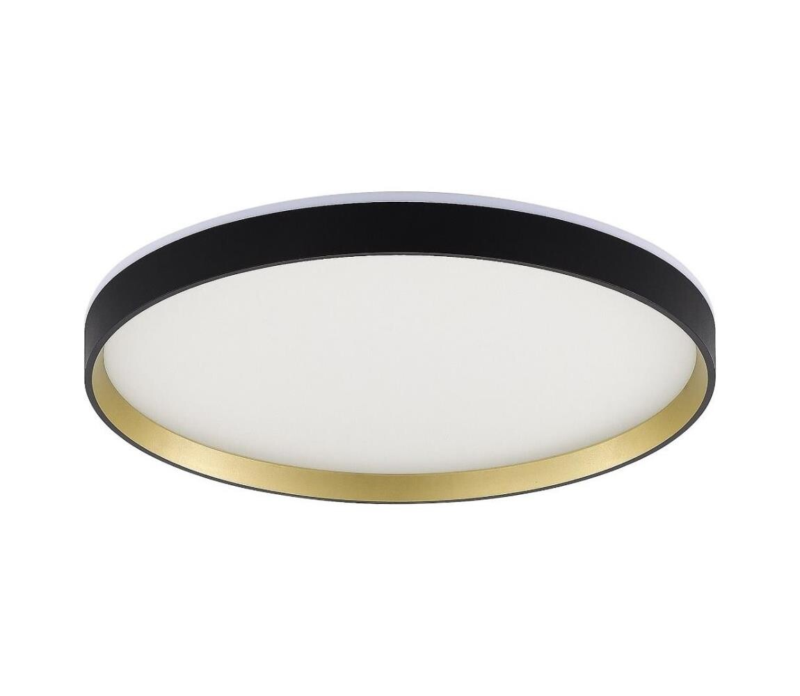 Zuma Line MS750400R-BK&GD-LED RGBW Stm. svít. ORBITRAL 32W/230V+8W černá/zl.+DO MS750400R-BK&GD