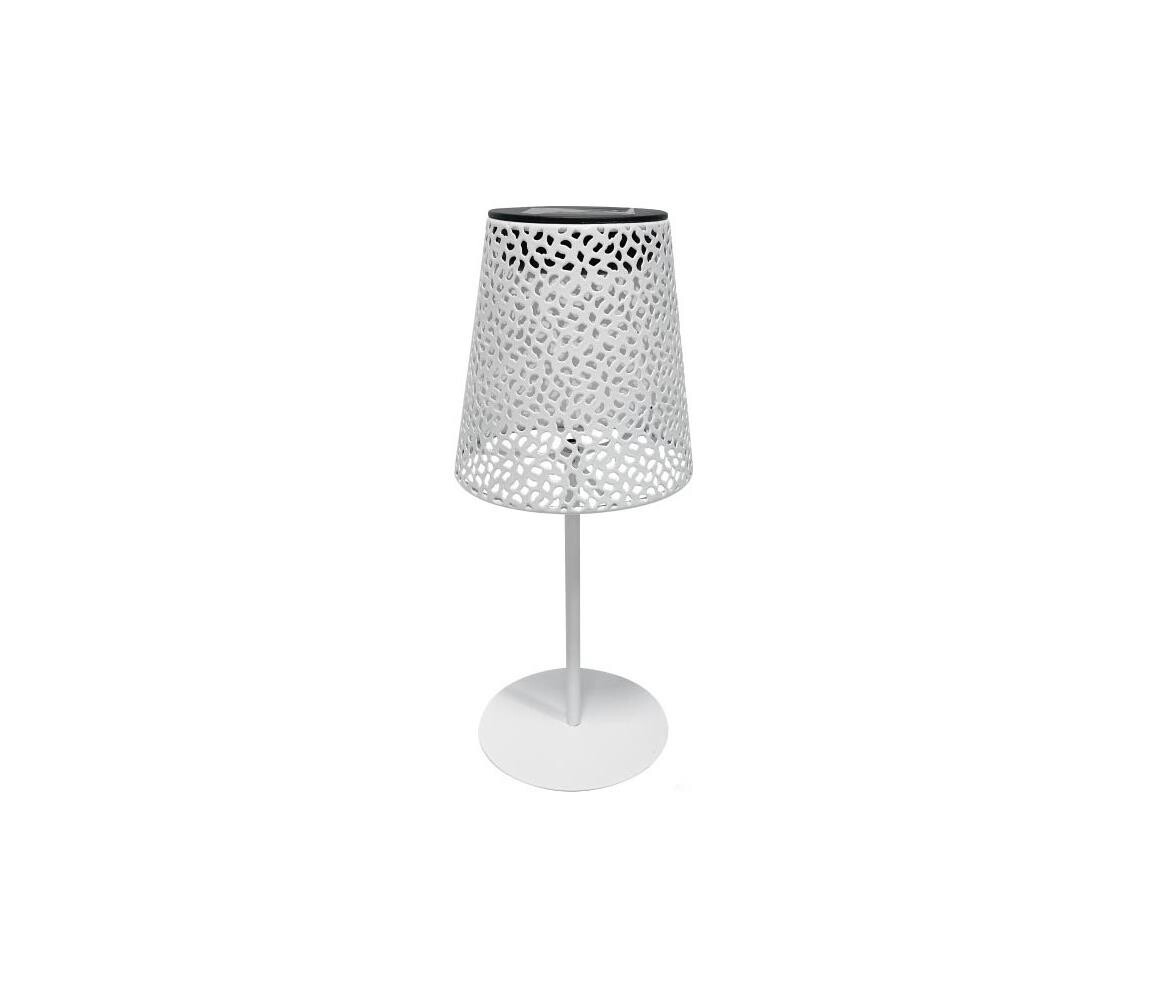 LED Solární stolní lampa LUVETRA LED/1xAA 4000K IP44 200 mAh bílá 004510