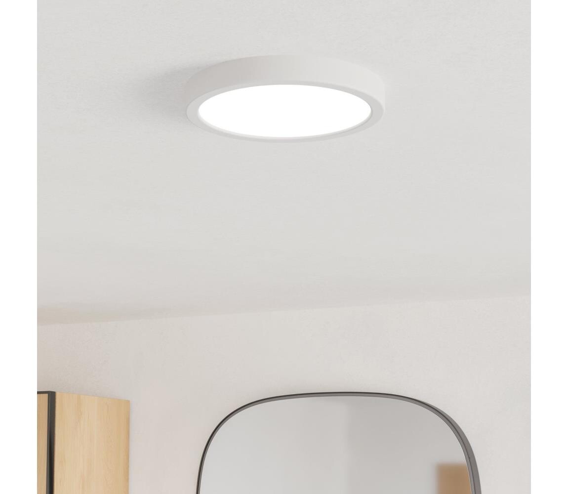 Eglo 901333 - LED Koup. strop. svítid. FUEVA LED/11,5W/230V pr.21,1cm IP44 bílá 901333