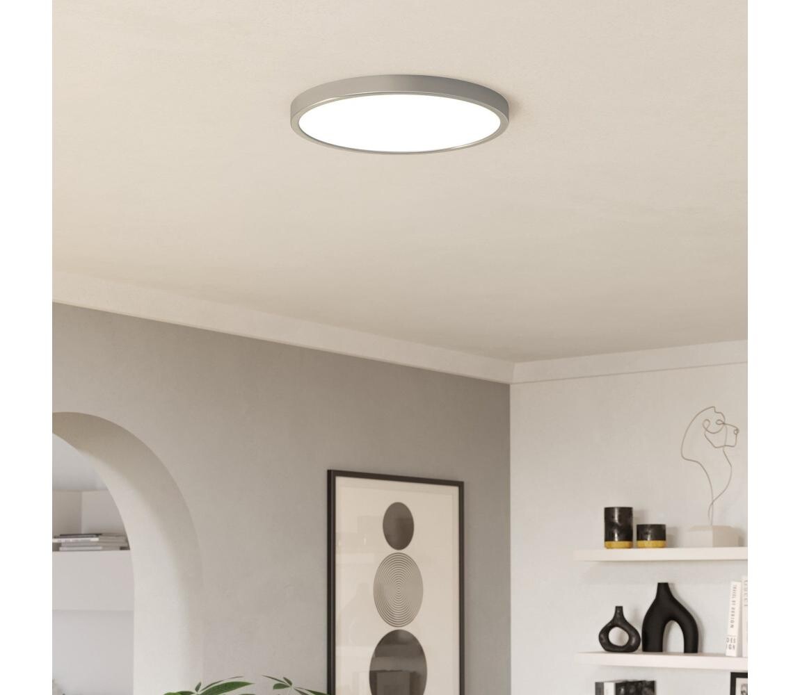 Eglo 901318 - LED Str. svít. FUEVA LED/17W/230V 2700/4000/6500K pr. 38,9cm chrom 901318