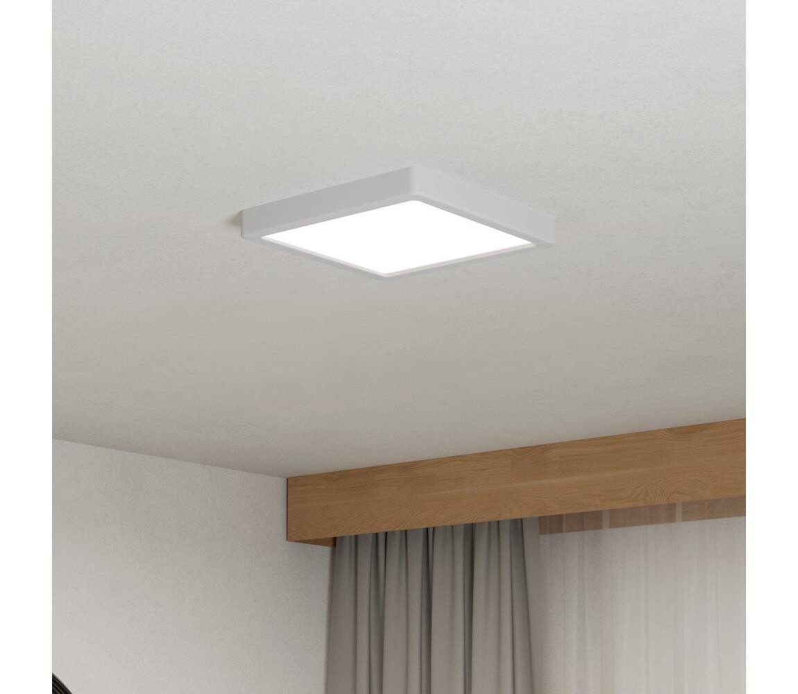 Eglo 901312-LED Str. svítidlo FUEVA LED/10,5W/230V 2700/4000/6500K 22x22 cm bílá 901312