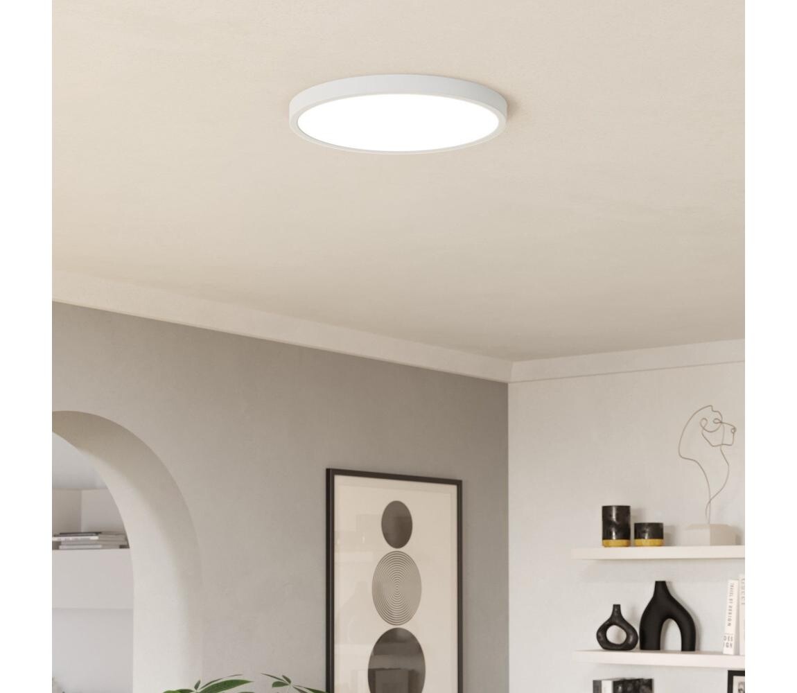 Eglo 901309-LED Str. svítid. FUEVA LED/17W/230V 2700/4000/6500K pr.38,9 cm bílá 901309