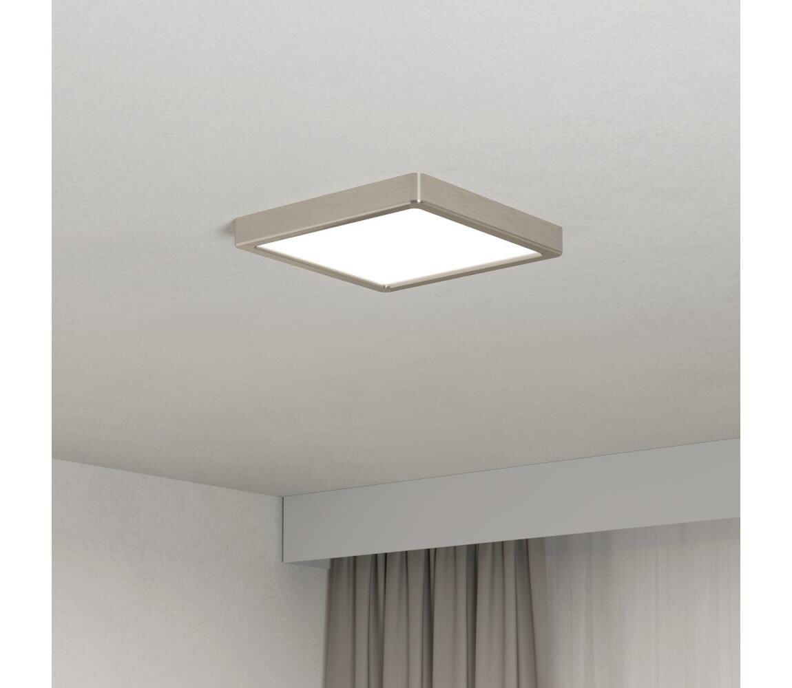 Eglo 901321 -LED Str. svíti. FUEVA LED/10,5W/230V 2700/4000/6500K 22x22 cm chrom 901321