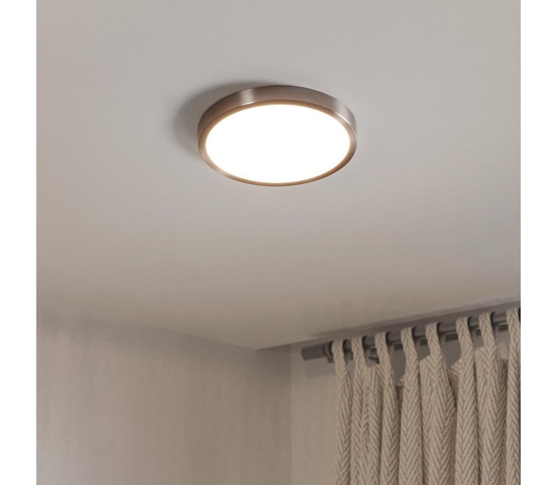 Eglo 901317 -LED Str. svít. FUEVA LED/14,2W/230V 2700/4000/6500K pr.27,8cm chrom 901317