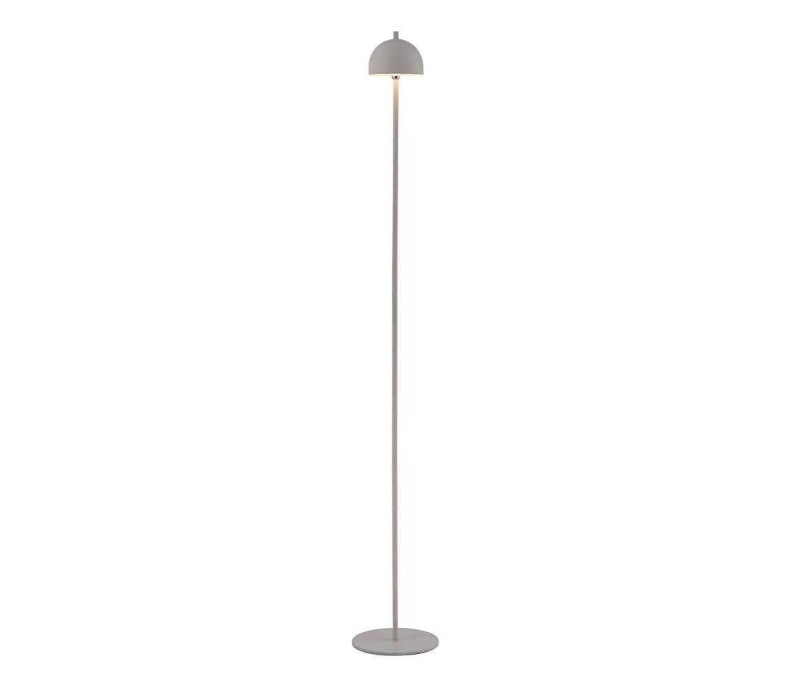 Schöner Wohnen 19245-39 - LED Stm. stojací lampa BELLIS LED/2,5W/5V IP54 šedá 19245-39