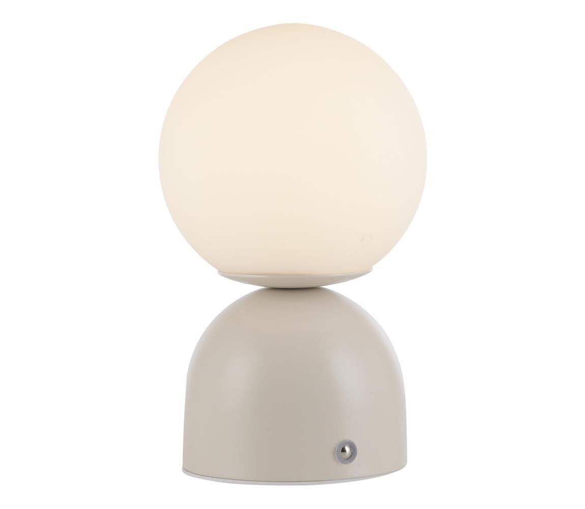 Schöner Wohnen 19218-39 - LED Stm. stolní lampa RUDI LED/1,2W/5V šedá 19218-39