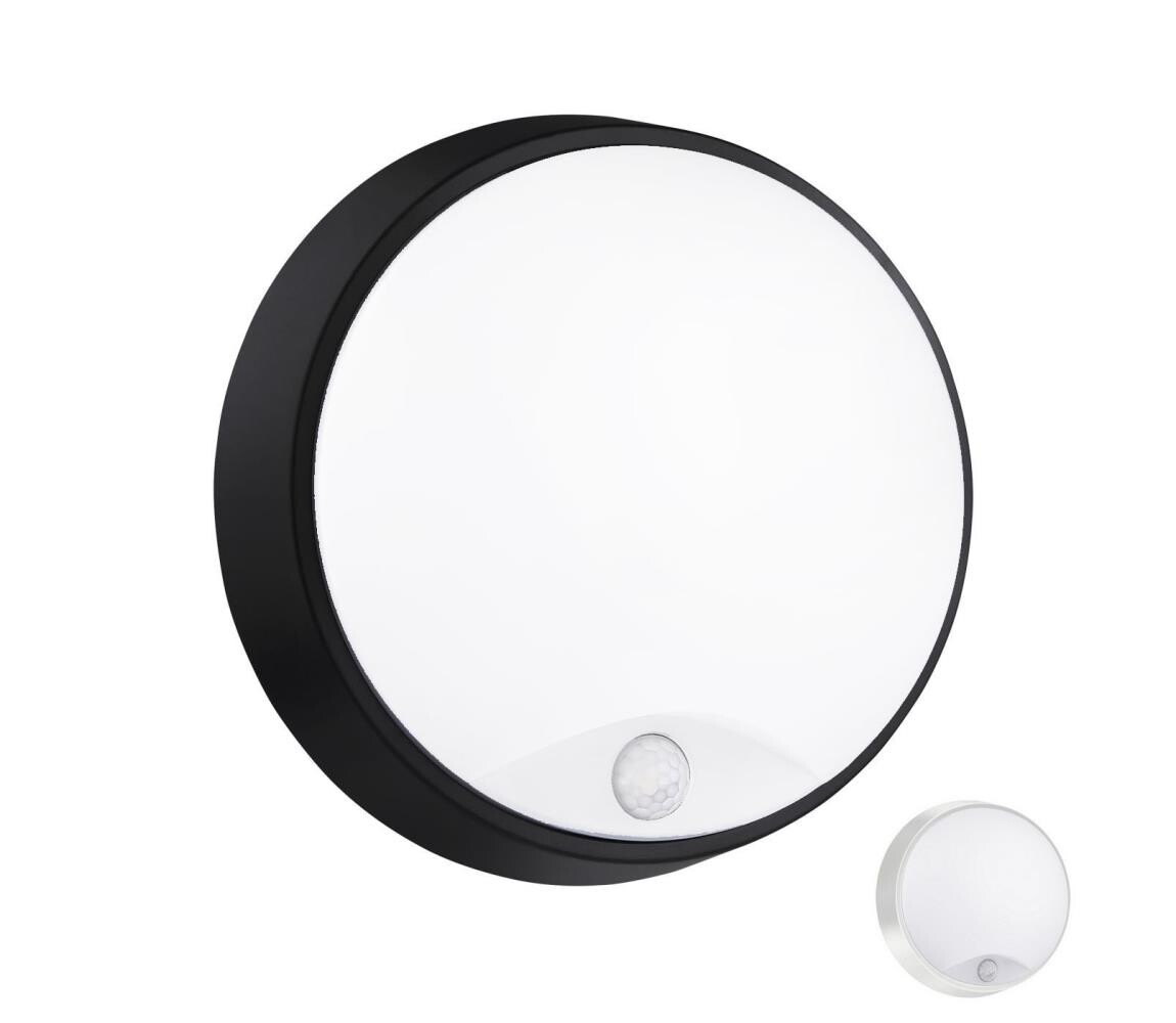 LED Venkovní nástěnné svítidlo se senzorem LED/15W/230V 4000K IP65 5903271842780