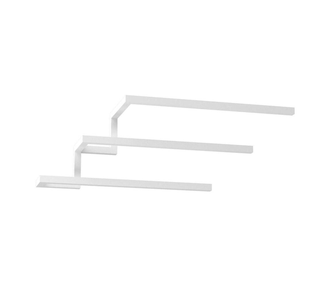 Nástěnný věšák na ručníky 19x58 cm bílá 9877