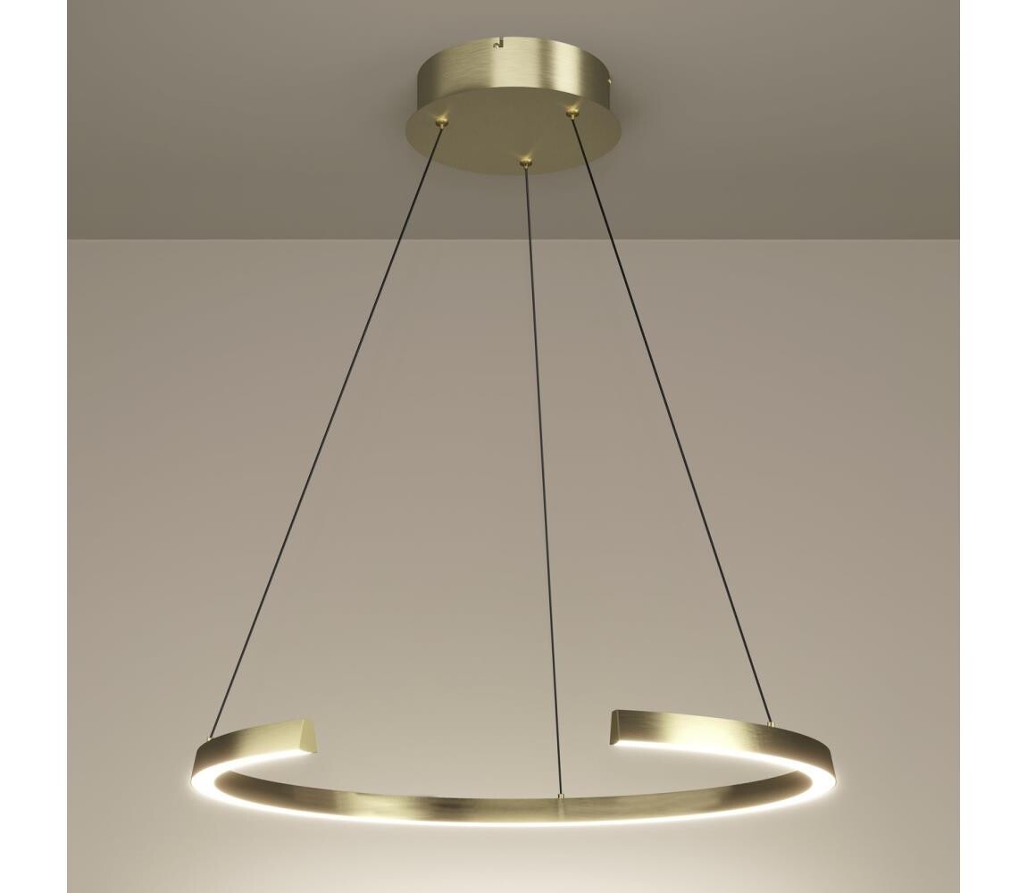 Eglo 390516 - LED Stmívatelný lustr na lanku LABONETE LED/24,8W/230V zlatá + DO 390516