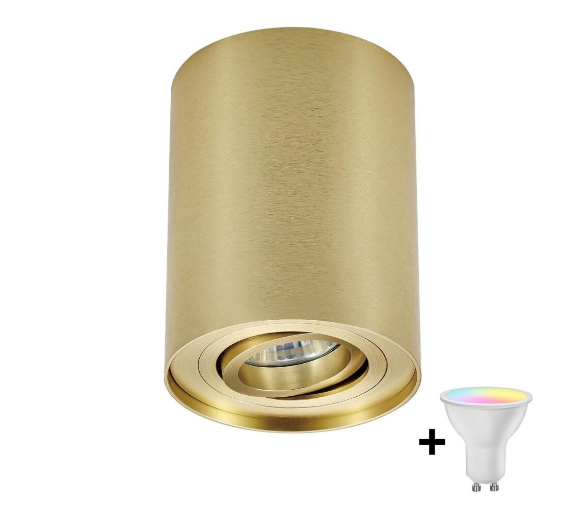 Zuma Line 94354-N - LED RGBW Stm. bodové svít. RONDOO 1xGU10/6W/230V zlatá + DO ZL0286+AI2383